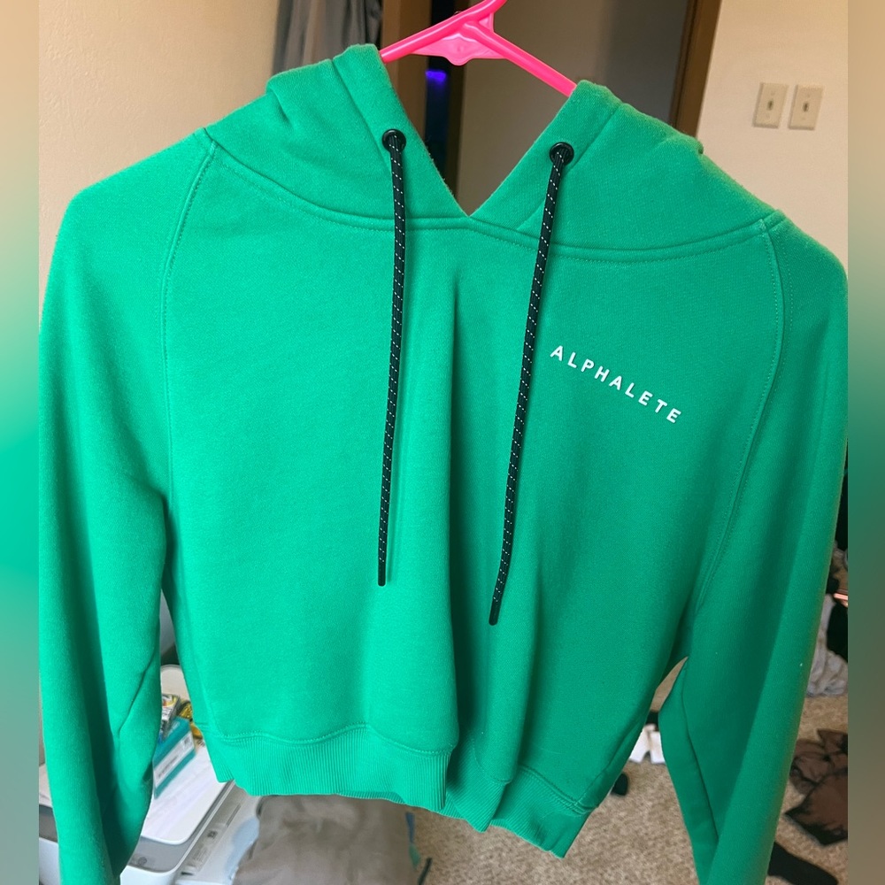 Alphalete cropped hoodie